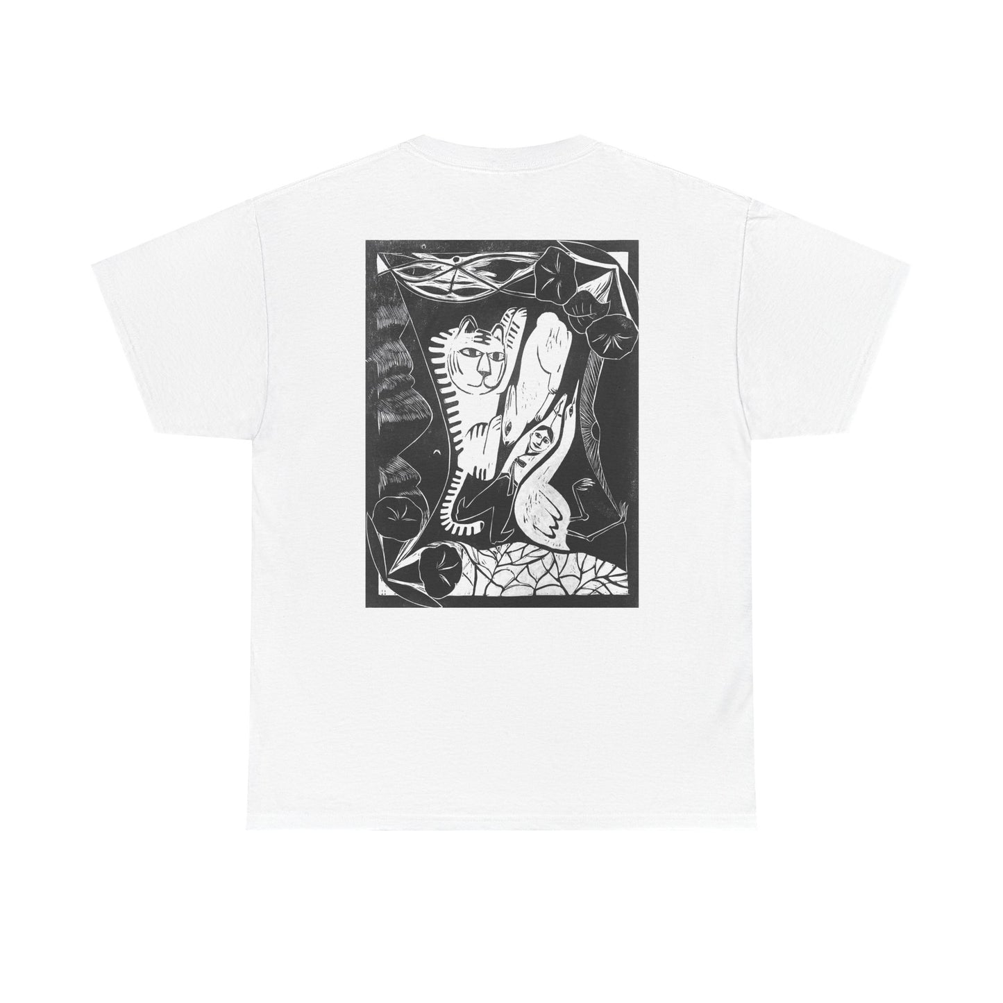 Artistic Unisex Tee with Abstract Design - Perfect for Casual Days, Art Lovers, Gifting, Creative Expression, Everyday Wear